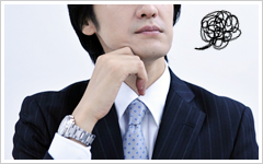 悩む会社員